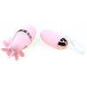 Generique Stimulateur de clitoris rotatif Magic Roll 13cm Rose